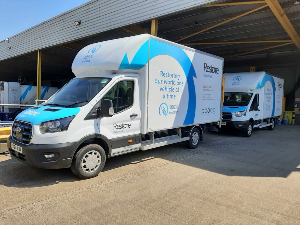 Van for shredding