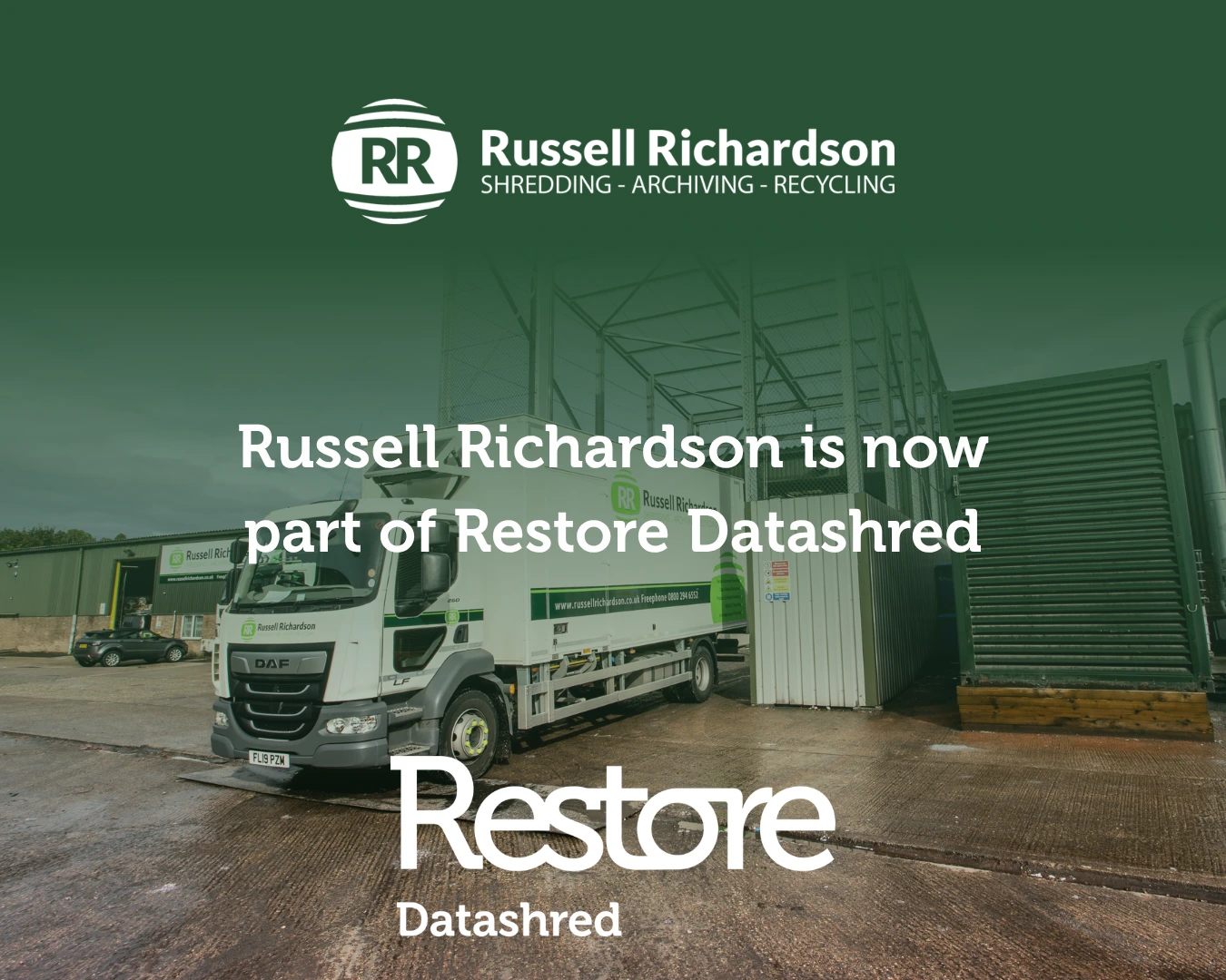 Russell Richardson is now part of Restore Datashred. 