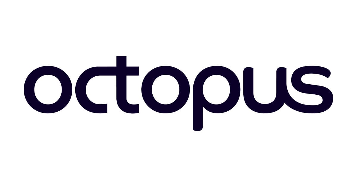 Octopus logo, a company that has embarked on their digital journey with Restore Digital.
