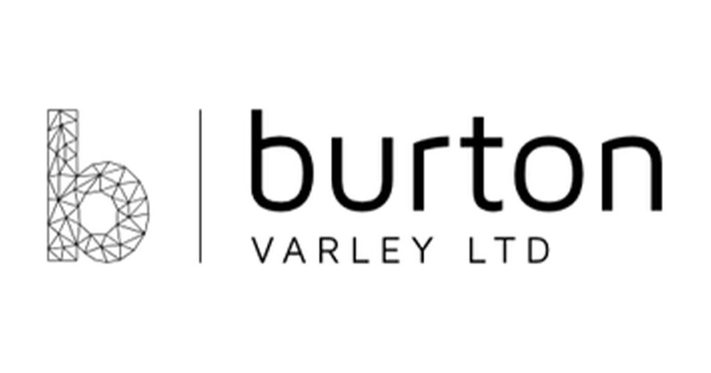 Burton Varley logo, a company that has successfully undergone digital transformation with the help of Restore Digital's expert solutions and services.