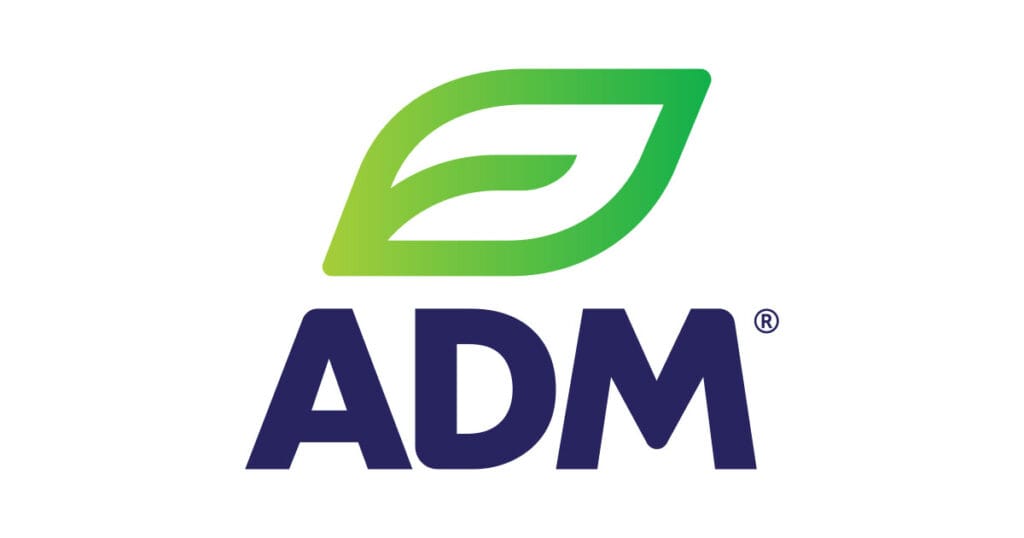 ADM logo, a company that relies on Restore Digital's expertise in document management and digital solutions.