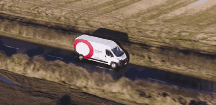 van driving